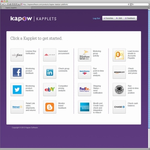 Kapow Software Logo